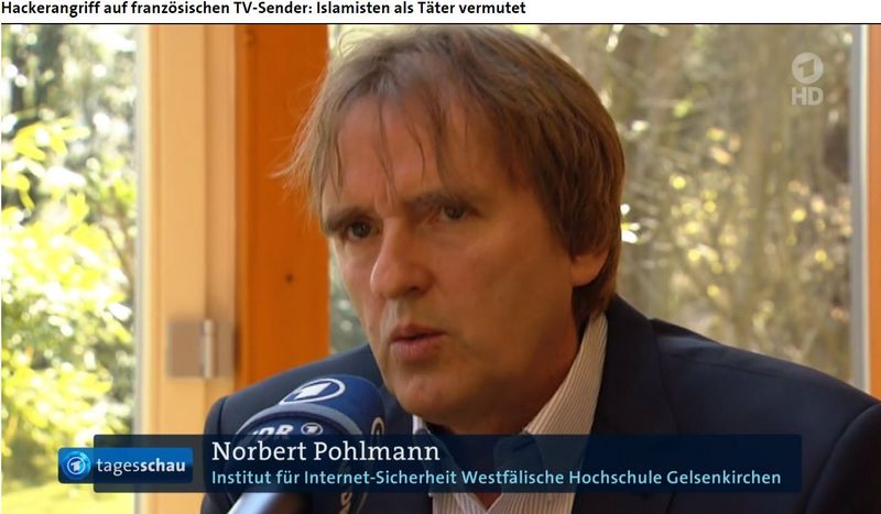 Read more about the article Prof. Pohlmann in der Tagesschau: Cyberwar gehört zur neuen Wirklichkeit – Branche und Politik müssen effektive Sicherheitsstrategien gemeinsam umsetzen