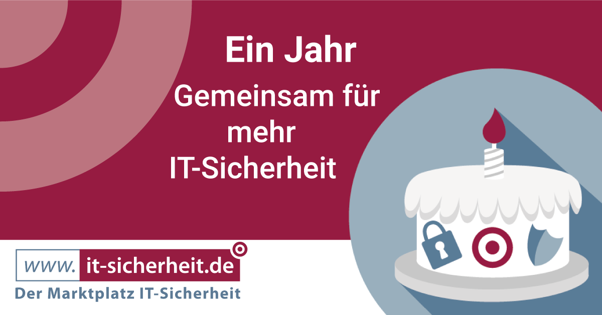 Marktplatz IT-Sicherheit Geburtstag